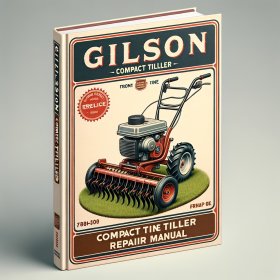 Gilson Frontfräser Bedienungsanleitung
