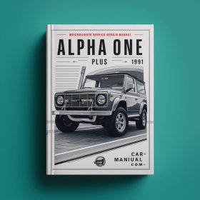 Manual de Servicio y Reparación Mercruiser Alpha One Gen3 1991