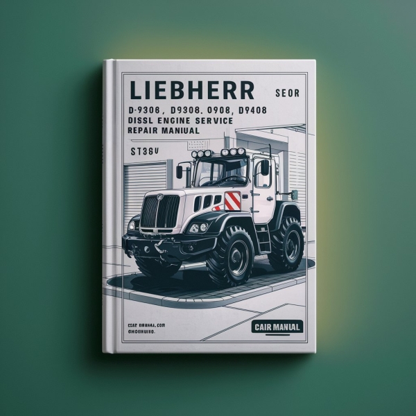 Liebherr D9306 D9308 D9406 D9408 Diesel Engine Manual de servicio y reparación