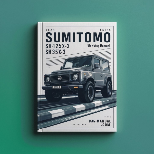 Manual de taller Sumitomo SH125X-3 / SH135X-3
