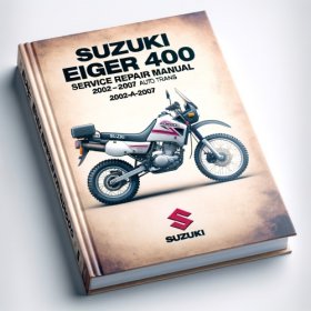 Manual de Servicio Suzuki Eiger 400 (2002-2007) LT-A400 Transmisión Automática - PDF