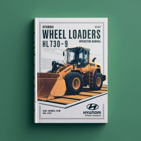 Manual de Operación de la Cargadora de Ruedas Hyundai HL730-9