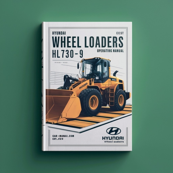 Manual de Operación de la Cargadora de Ruedas Hyundai HL730-9