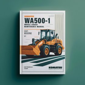 Komatsu WA500-1 Wheel Loader Operation & Maintenance Manual