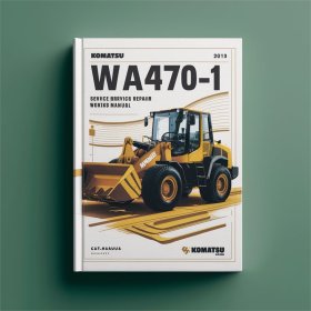 Komatsu WA470-1 Wheel Loader Service Repair Workshop Manual