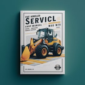 Manual de Taller Fiat Kobelco W50, W60, W70 - Cargadora de Ruedas (PDF)