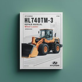 Hyundai HL740TM-3 Repair Manual Wheel Loader