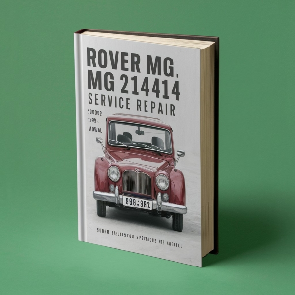ROVER MG 214 414 Manual de servicio y reparación 1989-1992