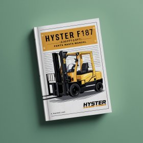 Manual de Partes de la Carretilla Elevadora Hyster F187 (S2.0FT-SF3.5FT)