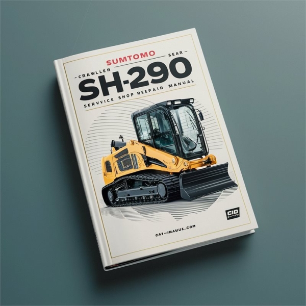 Manual de Reparación para Excavadora de Cadenas SUMITOMO SH290