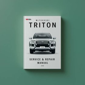 Mitsubushi TRITON Manual de servicio y reparación-PDF