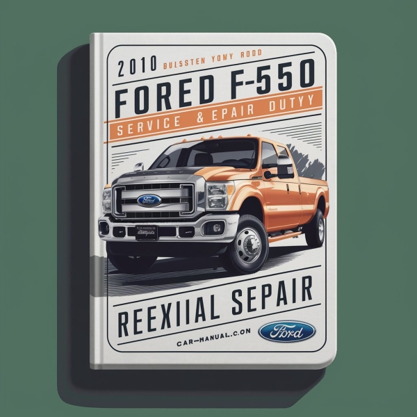 2010 Ford F-550 Super Duty Manual de servicio y reparación Software