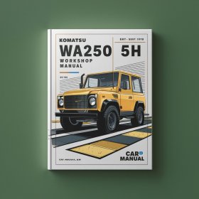 Komatsu WA250 5H WA250PT 5H Workshop Manual