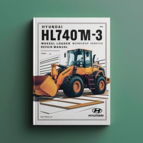 Hyundai HL740TM-3 Wheel Loader Workshop Manual de servicio y reparación