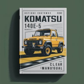 Komatsu 140E-5 Manualsaa6d140E-5