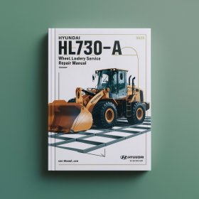 Hyundai HL730-7A HL730TM-7A Wheel Loader Factory Manual de servicio y reparación