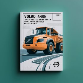 VOLVO A40E ARTICULATED DUMP Truck Workshop Manual de servicio y reparación