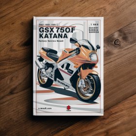 Manual de Reparación y Servicio de Fábrica Suzuki GSX750F Katana (1990-1997)