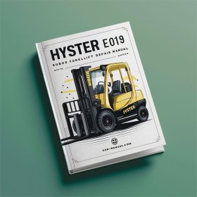 Hyster E019 Europa Gabelstapler Service- und Reparaturhandbuch