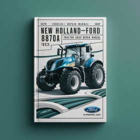 Manual de Servicio y Reparación para Tractores New Holland-Ford 8870A