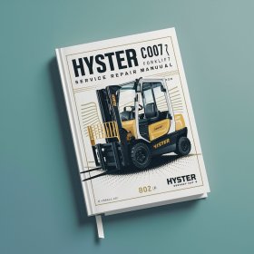 Manual de Servicio y Reparación de Montacargas Hyster C007 (H165H)