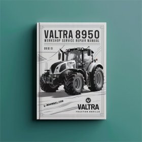 Valtra 8950 Traktor Werkstatt-Reparaturanleitung