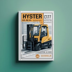 Manual de Servicio y Reparación de la Carretilla Elevadora Hyster C177 (H2.50XL Europa)