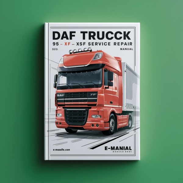 DAF Truck 95 XF 95XF Series Workshop Manual de servicio y reparación PDF Download