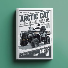 Arctic Cat 550 H1 ATV 2008 2009 Manual de servicio y reparación