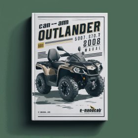 Manual de Servicio y Reparación Can-Am Outlander 500/650/800 (2007-2008)
