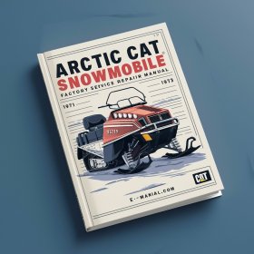 Manual de Servicio y Reparación de Fábrica Arctic Cat Snowmobile 1971-1973