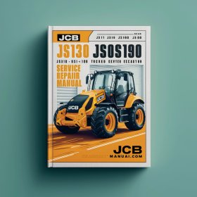 JCB JS115 JS130 JS145 JS160 JS180 JS200 JS210 JS220 Tracked Excavator Manual de servicio y reparación