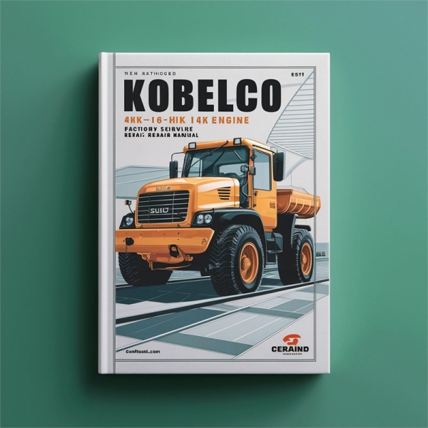 Kobelco 4HK1-6HK1 Isuzu Engine Factory Manual de servicio y reparación