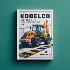 Kobelco SK115SR-1ES Excavator Manual de servicio y reparación