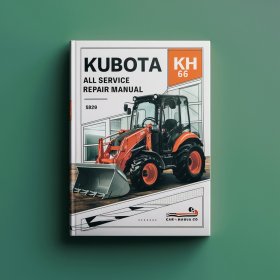 Kubota KH 66 Excavator All Manual de servicio y reparación
