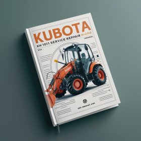 Kubota KH 101 Excavator All Manual de servicio y reparación