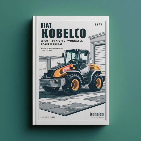 FIAT KOBELCO W170 W170PL W190 Loader Workshop Manual de servicio y reparación