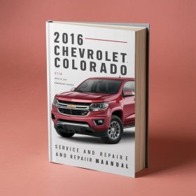 2016 Chevrolet Colorado Manual de servicio y reparación