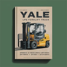 Yale LPG Forklift Truck F813 Series Workshop Service Repair Manual PDF