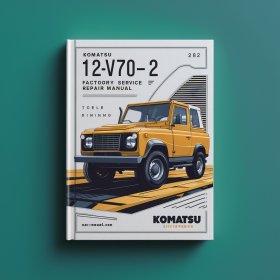 Komatsu 12V170-2 Series Factory Manual de servicio y reparación