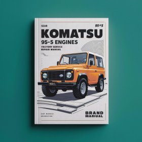 Komatsu 95E-5 Engines Factory Manual de servicio y reparación