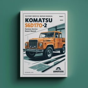 Komatsu S6D170-2 Factory Manual de servicio y reparación