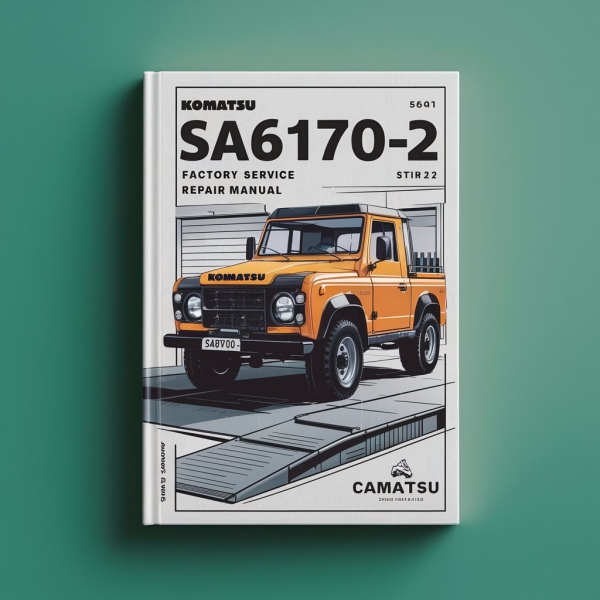 Komatsu SA6D170-2 Factory Manual de servicio y reparación
