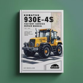 Komatsu 930E-4SE Factory Manual de servicio y reparación
