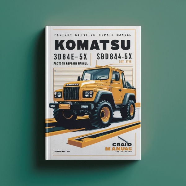 Komatsu 3D84E-5X S3D84E-5X Factory Manual de servicio y reparación