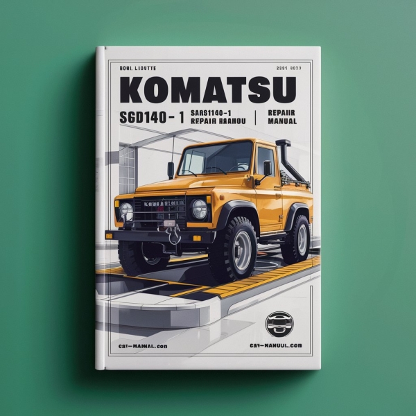 Komatsu S6D140-1 SA6D140-1 SAA6D140-1 Factory Manual de servicio y reparación