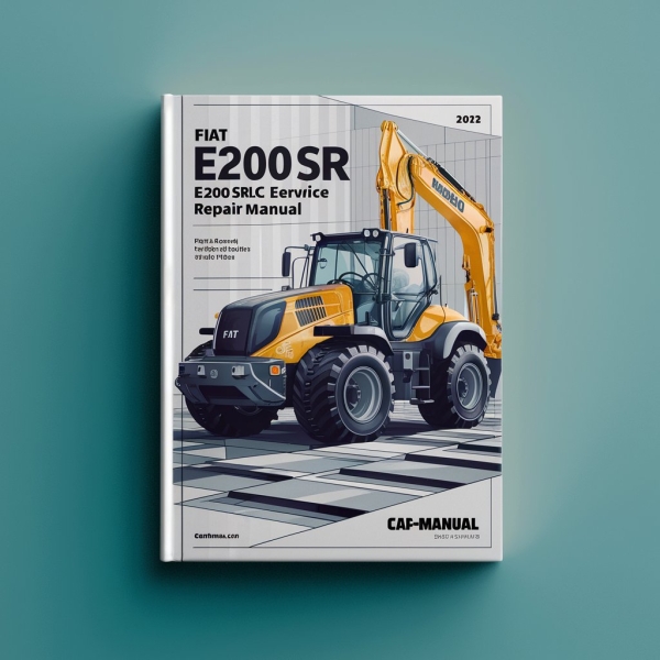 FIAT KOBELCO E200SR E200SRLC Excavator Manual de servicio y reparación