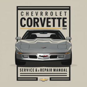 Chevrolet CORVETTE C4 1984-1996 V8 Workshop Manual de servicio y reparación