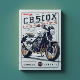 Honda 2013 2014 2015 2016 CB500X CB500F Manual de servicio y reparación