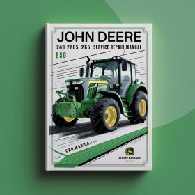 John Deere 240 245 260 265 285 320 Manual de servicio y reparación